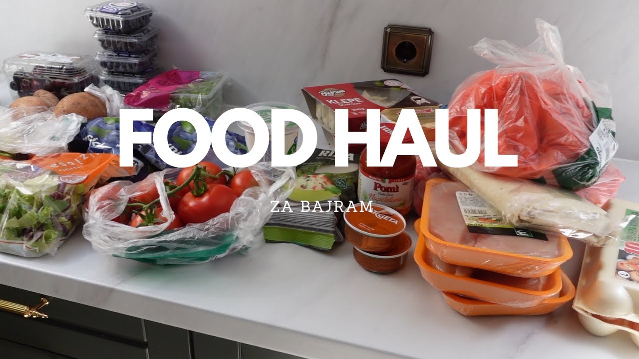 KUPOVINA HRANE ZA BAJRAM (FOOD HAUL)