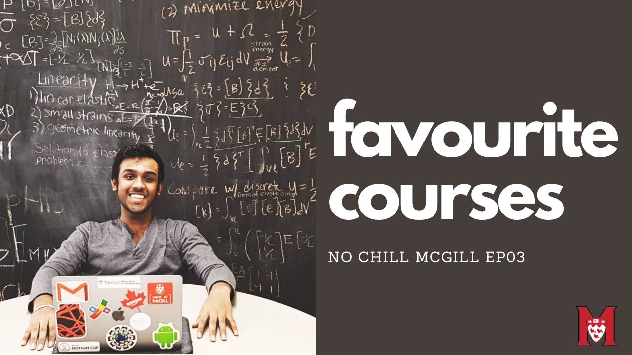 Favourite Courses at McGill University (Computer Science Student) | No Chill McGill EP03