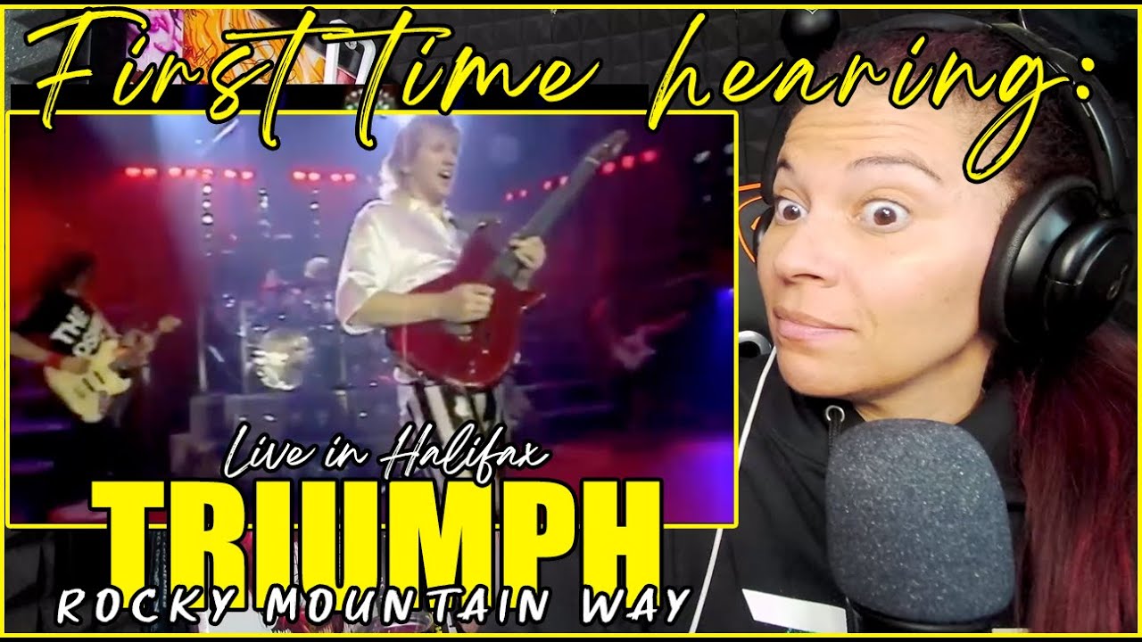Впервые слышу TRIUMPH — Rocky Mountain Way (концерт в Галифаксе) | Реакция