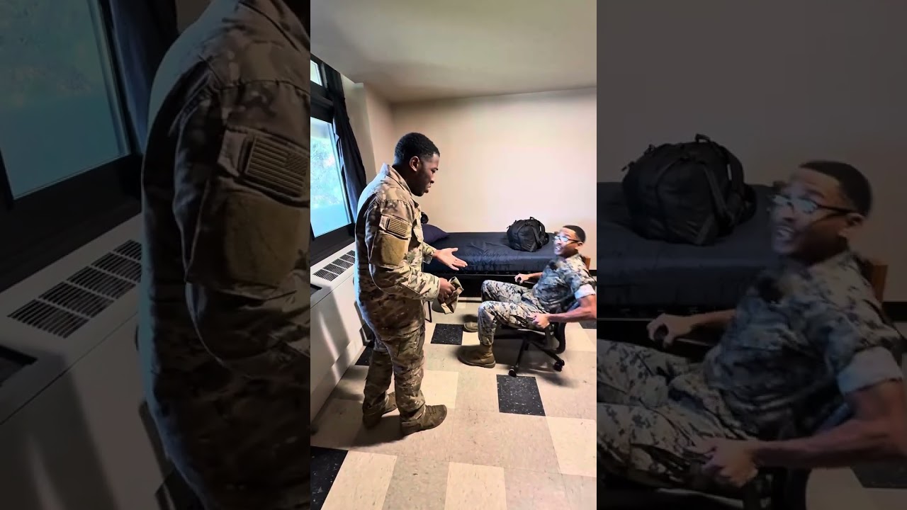 When an Airman visits Marine Barracks