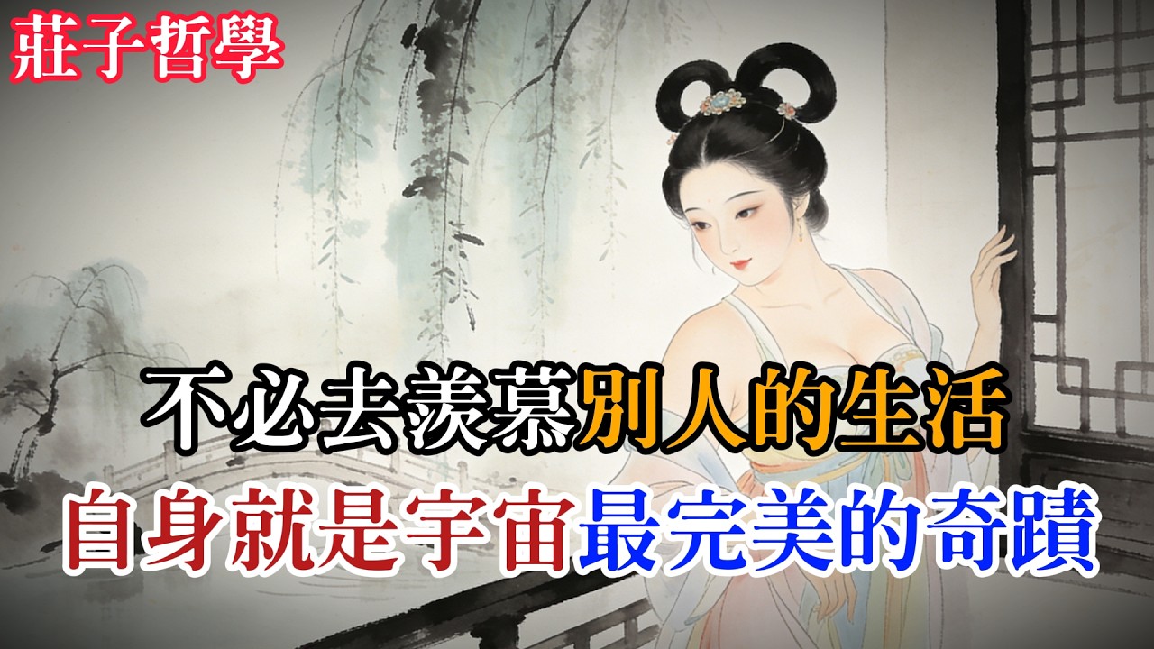 莊子：不要去羨慕任何人的生活，你本身就是這個宇宙最完美的奇蹟|雙賢鬼謀 #鬼谷子 #謀略智慧 #莊子