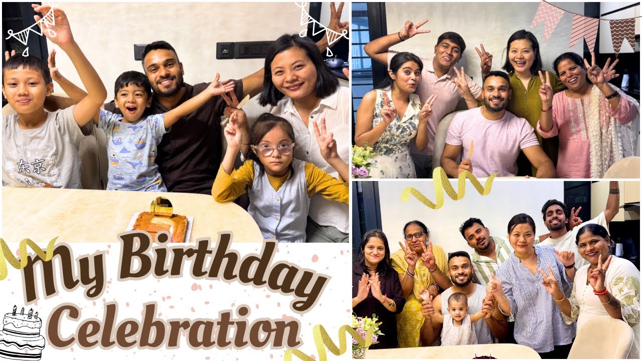 🥳Nimesh's Birthday Celebration 🎉🎁 | A Heartwarming Family Get-Together ♥️🤩 | Naga Delhi Couple ♥️