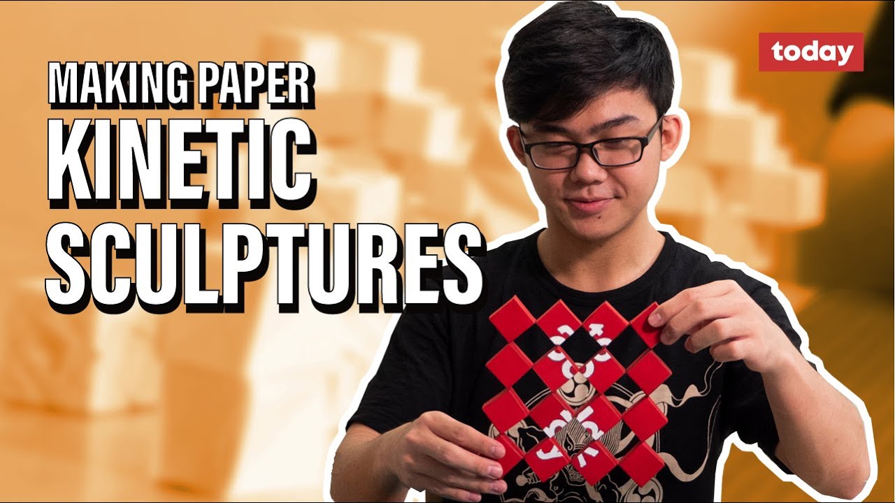 Transforming paper into kinetic sculptures