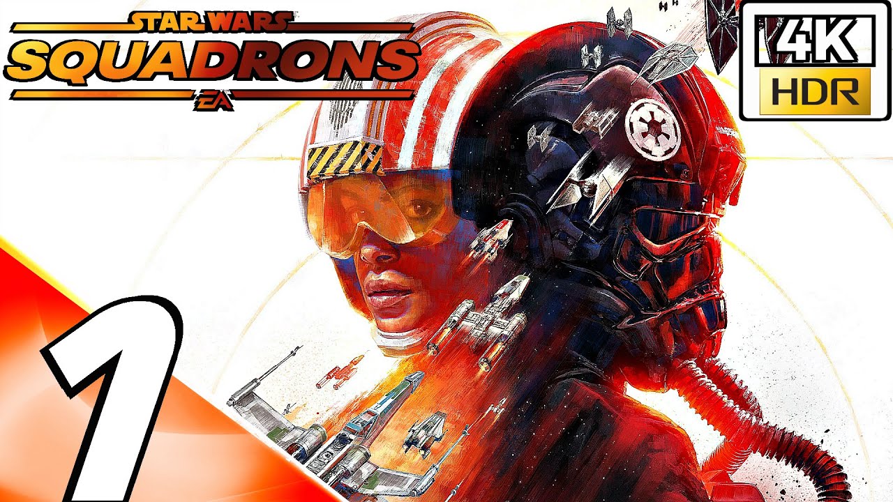 STAR WARS SQUADRONS Gameplay Walkthrough Part 1 - Prologue (4K 60FPS HDR) Max Settings