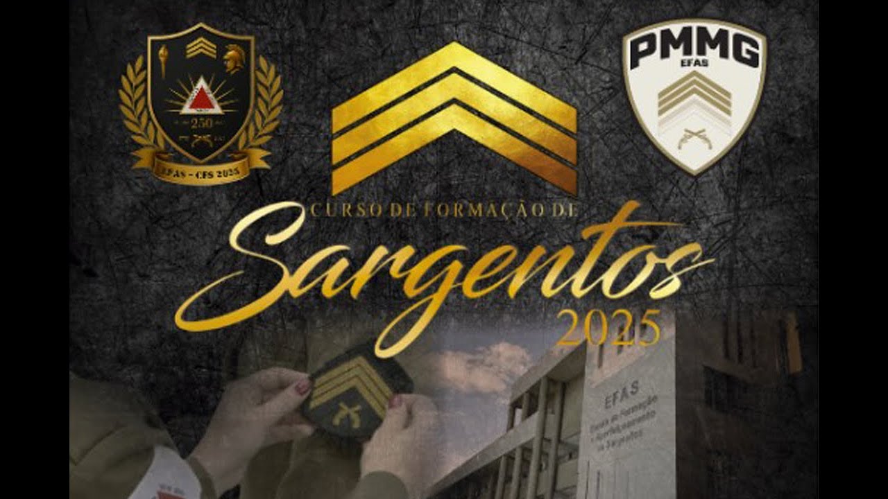 Solenidade de Formatura CFS 2025 Polícia Militar de Minas Gerais