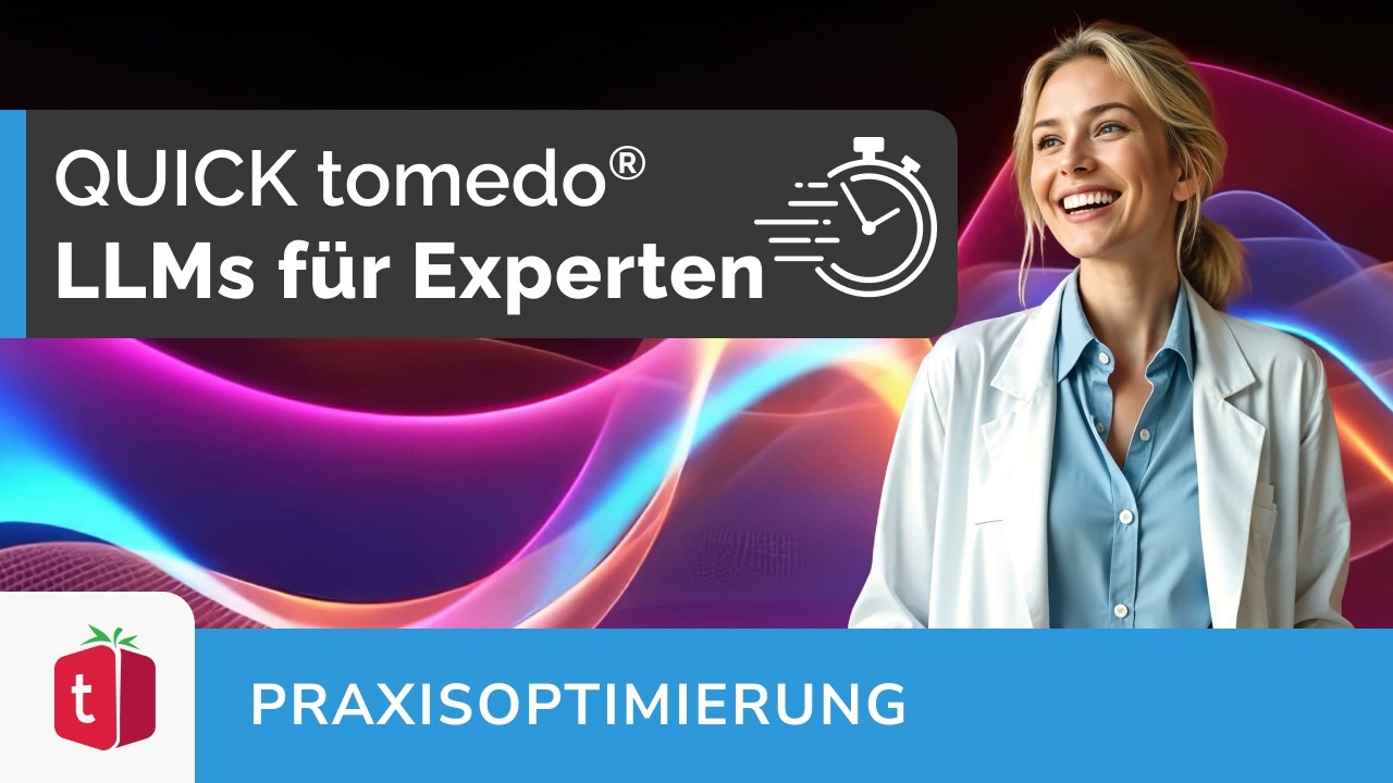 LLM-gestütze Datenanalyse und Visualisieren - am Beispiel Metabase und SQL– tomedo® (Quick Support)
