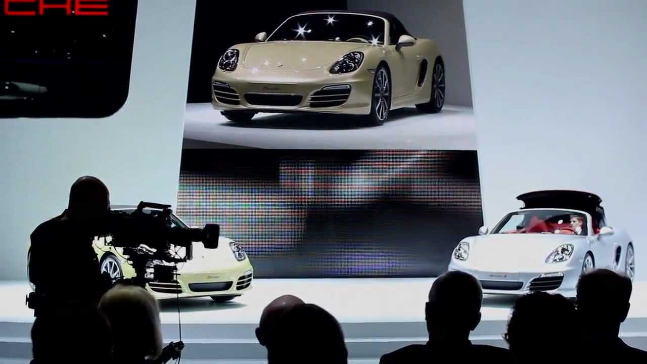 Geneva 2012: The World Premiere of the new Porsche Boxster