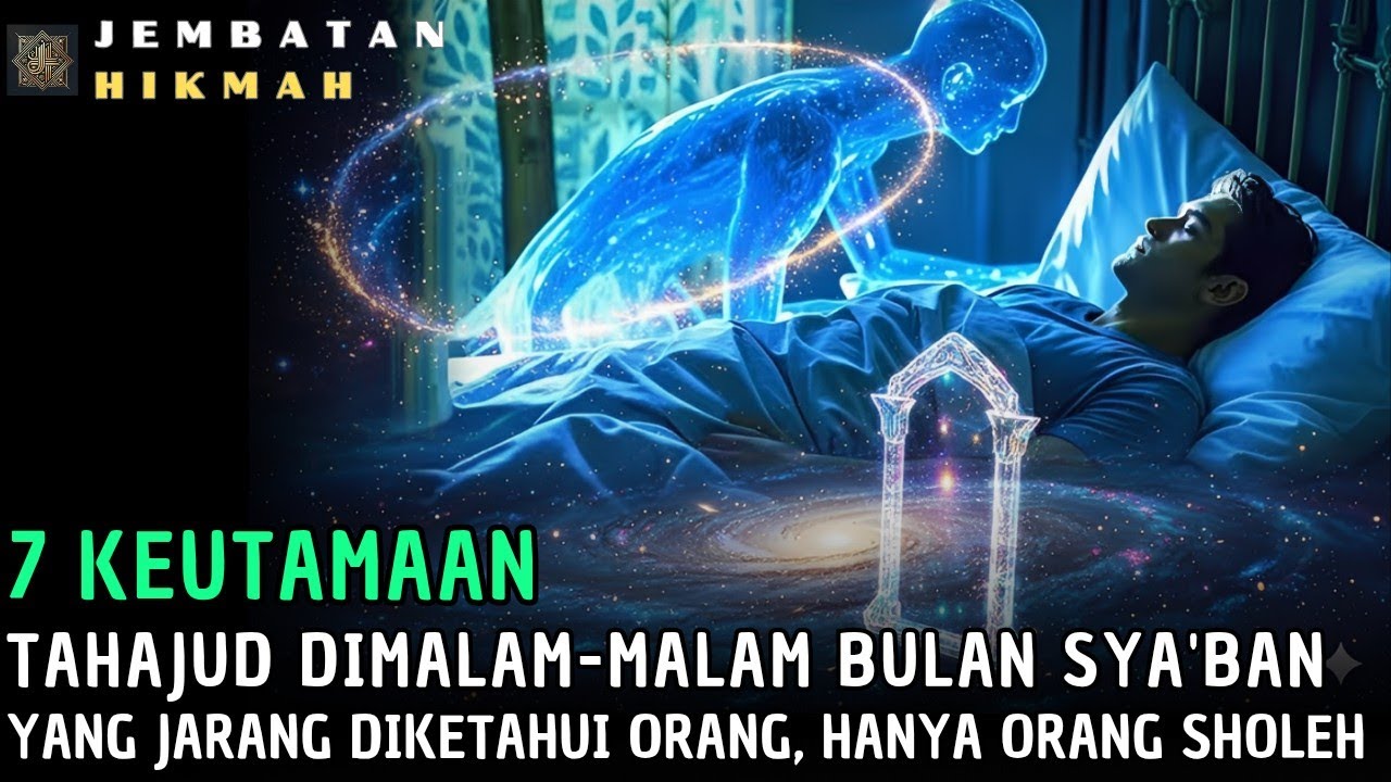 INI ALASAN ORANG SOLEH TAK PERNAH LEWATKAN HAL INI! 7 Keutamaannya Tahajudmu DiMalam Bulan Sya’ban🌟🚀
