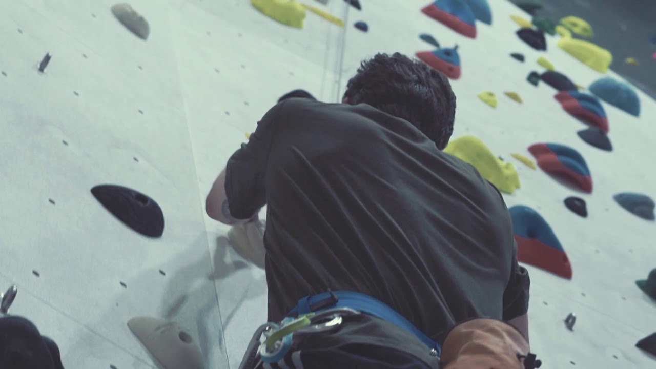 Scale the Climbing wall
