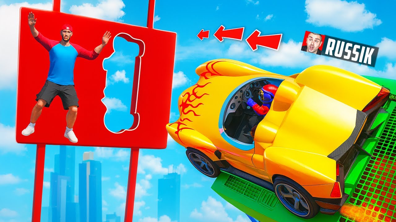 99.999% UNMÖGLICHER ROCKET AUTO PARKOUR in GTA 5!🚀🚀🚀