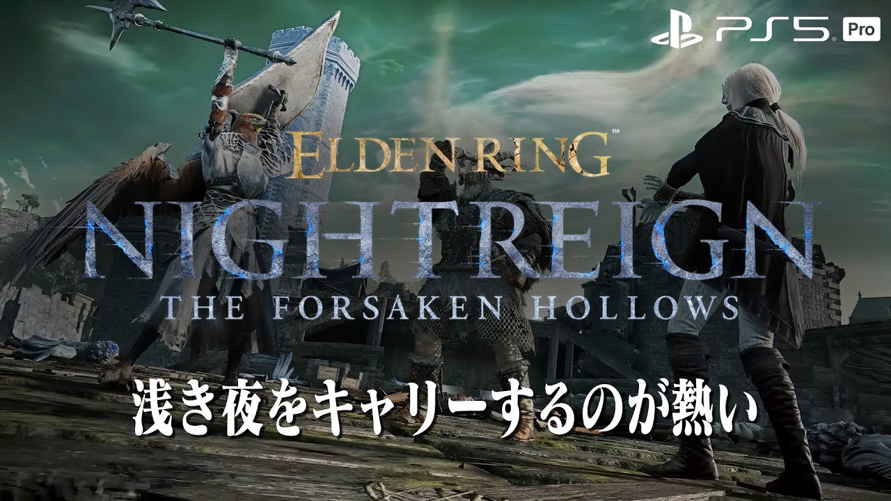 【エルデンリング ナイトレイン】浅き夜を渡る素人 深度5カンスト済み【ELDEN RING NIGHTREIGN】