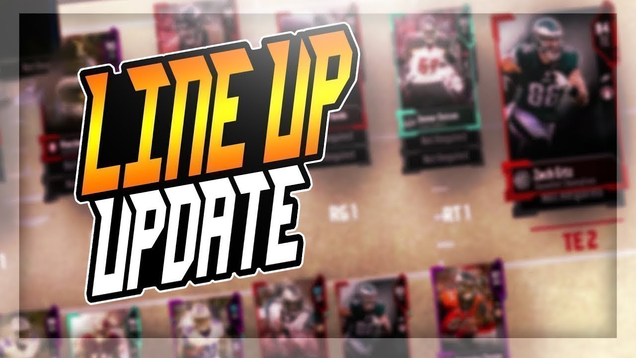 MUT 18 LINE UP UPDATE| WE GOT OUR QB BACK FINALLY!!| MADDEN 18 ULTIMATE TEAM
