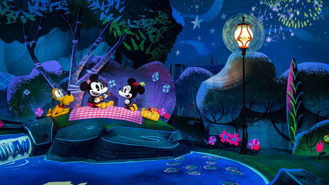 Mickey and Minnie’s Runaway Railway Disneyland 2023 4K