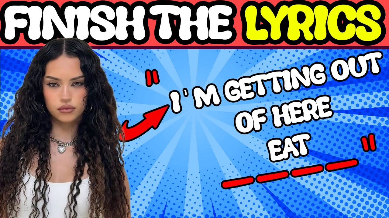 FINISH THE LYRICS 🎵 Trending tiktok songs of 2026 Edition🔥 Music Quiz 2026