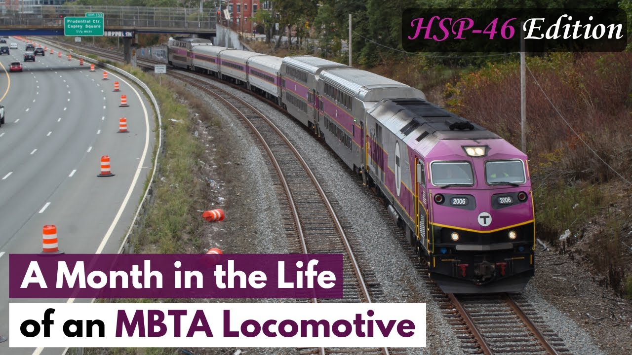 Куда деваются локомотивы MBTA, когда их не видно? | Boston Railroading Explained