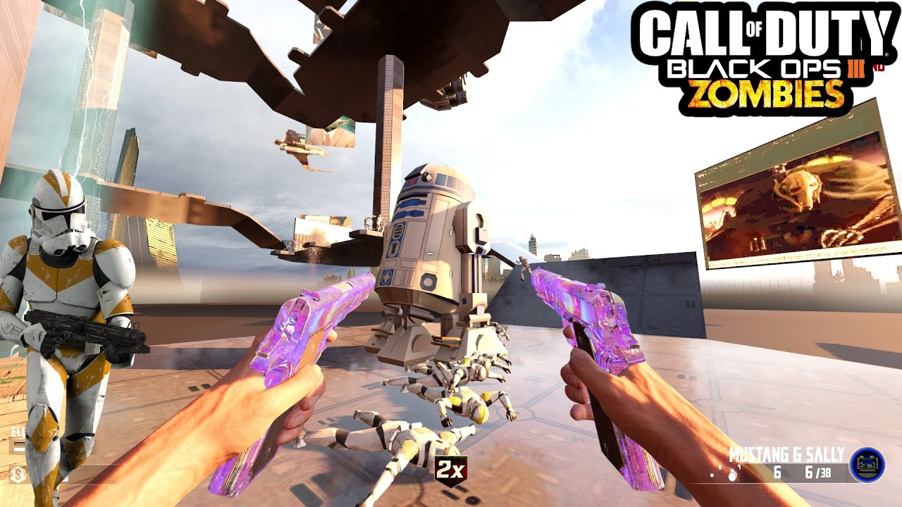 LA TORRE DE STAR WARS CUSTOM ZOMBIES BUSCANDO LA CIMA EN MODO SPEEDRUN | BLACK OPS 3 ZOMBIES