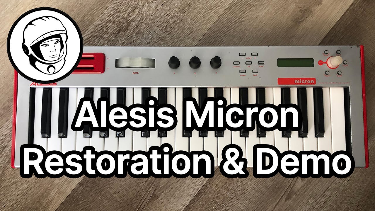 Alesis Micron Restoration and Demo