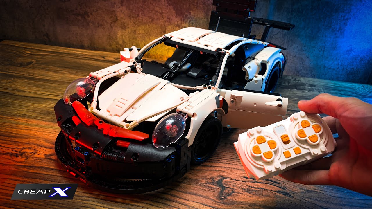 Nâng Cấp Động Cơ Cho Lego Porsche 911 RSR - Video Đầu Tiên Của Năm 2023 🎉🎉🎉