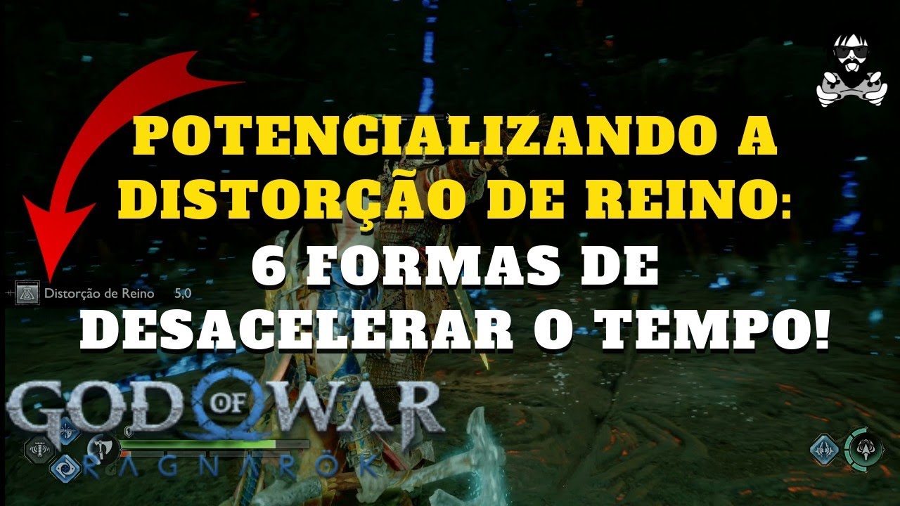 Muita Distorção de Reino! Seis formas de desacelerar o tempo em God of War Ragnarök!