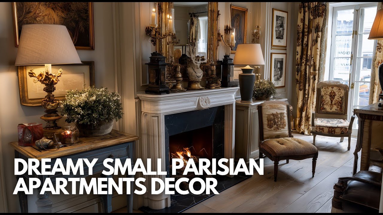 Dreamy Small Parisian Apartments That Showcase French Art de Vivre