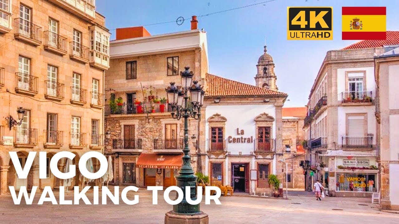 🎧 Walking Tour Casco Viejo de Vigo | Sonido Natural de las Calles