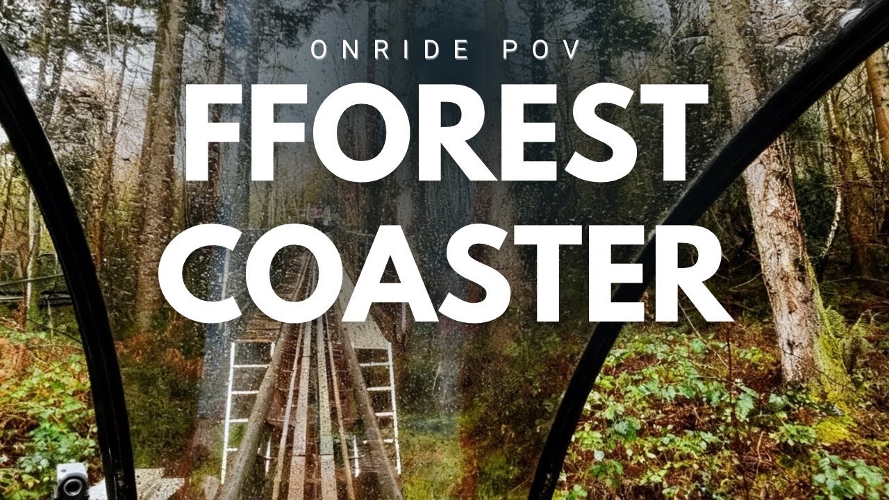 Fforest Coaster Zip World 4K ONRIDE