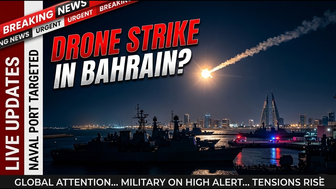 Kamikaze Drone Strike Reported Near U.S. Naval Base in Bahrain