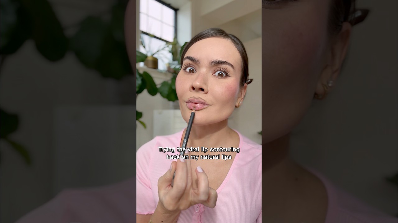 Viral Lip Contour on Natural Lips 👄