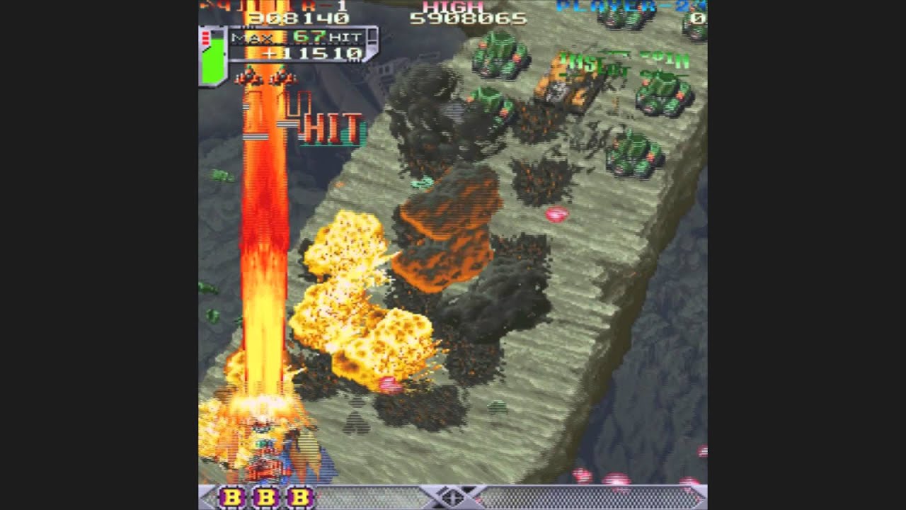 Arcaded plays... DoDonpachi - Stage 1 No Miss