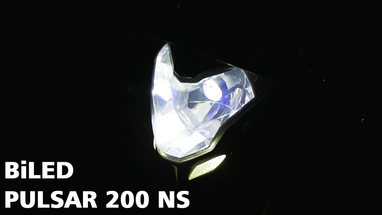 Bajaj Pulsar 200 NS Lampu BiLED #reychanicmv