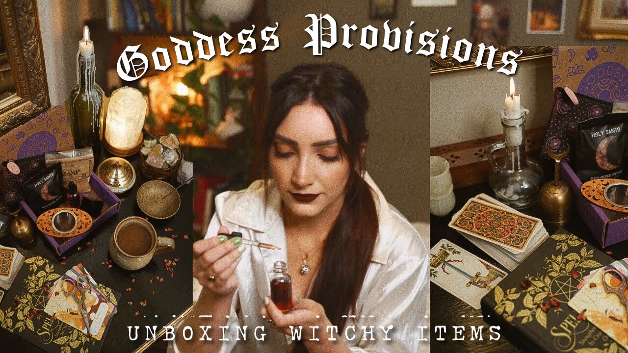 Goddess Provisions Unboxing July 2021 // Witchy Items! 🌙☕️