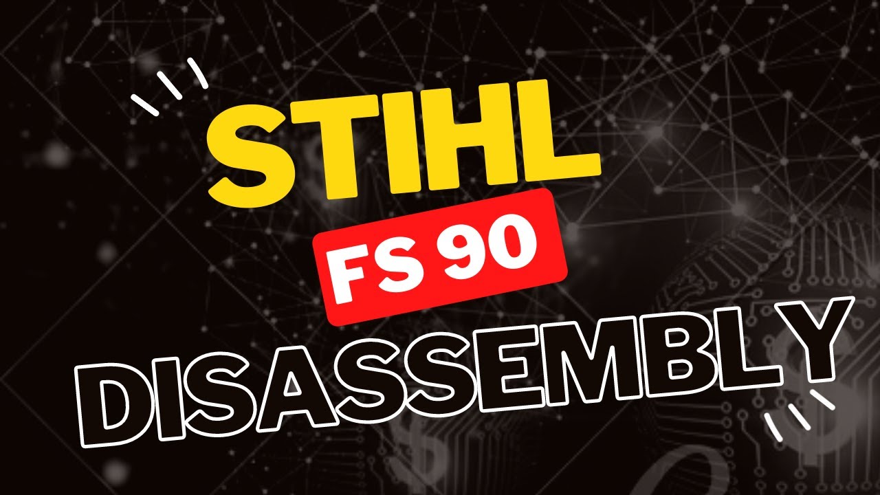 Stihl FS90 FS100RX Teardown   SD 480p