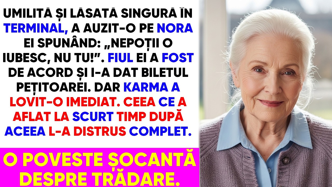 Lacrimi în terminal: Nora a triumfat, dar soarta a avut un alt plan pentru fiu.