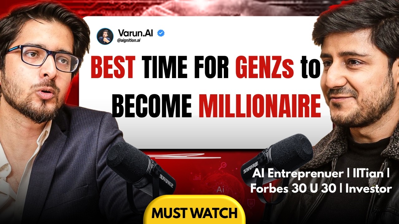 IITian REVEALS  HOW TO BECOME  MILLIONAIRE doing AI Startup in India 2026 🤯 | MUST WATCH for GenZs