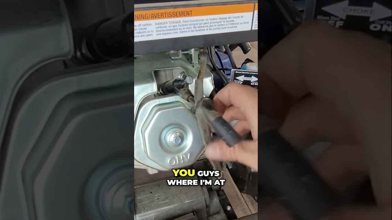Generator Repair: Easy Carburetor Access