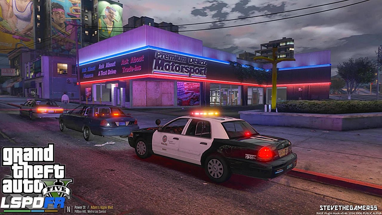 GTA 5 LSPDFR 0.3.1 - EPiSODE 237  - LET'S BE COPS - CITY PATROL (GTA 5 PC POLICE MODS)