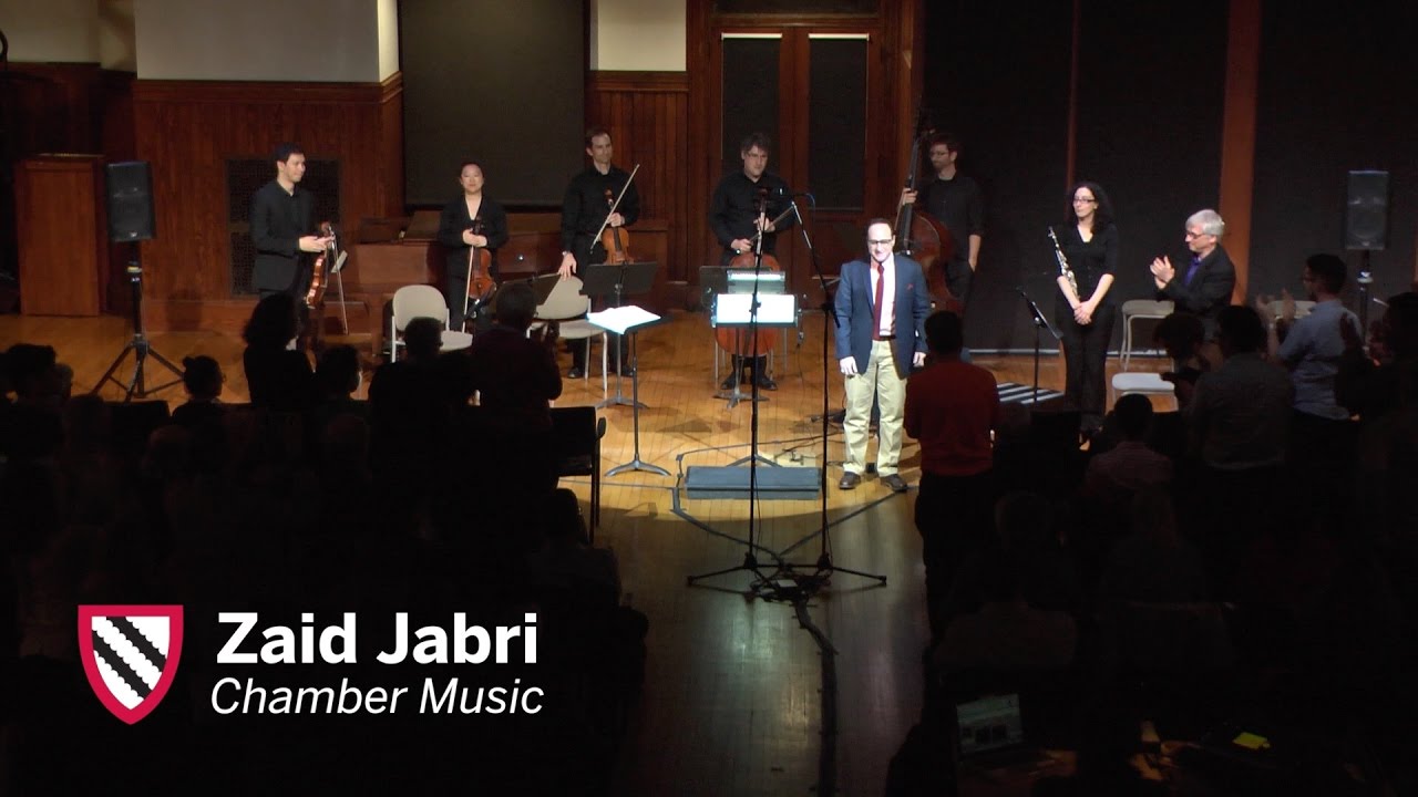 Zaid Jabri  | Chamber Music || Radcliffe Institute