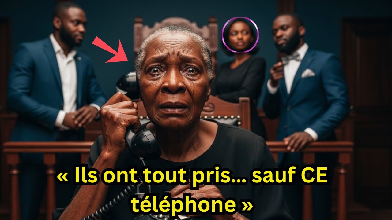 Au testament de mon mari, mes enfants ont 48M$ — moi, un téléphone verrouillé