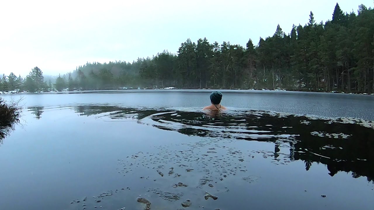 Ice Swim - Uath Lochans, Glen Feshie - December 2020