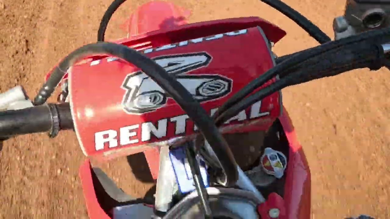 Proserpine Queensland practise day. Raw crf250