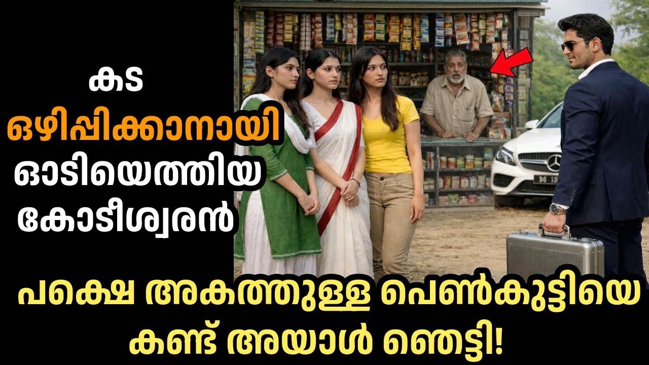 കട ഒഴിപ്പിക്കാൻ വന്ന കോടീശ്വരൻ അകത്തു നിന്ന പെൺകുട്ടിയെ കണ്ട് ഞെട്ടി!
