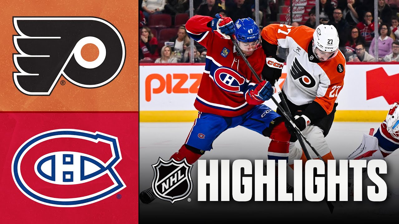 Flyers vs. Canadiens | NHL Highlights | December 16, 2025