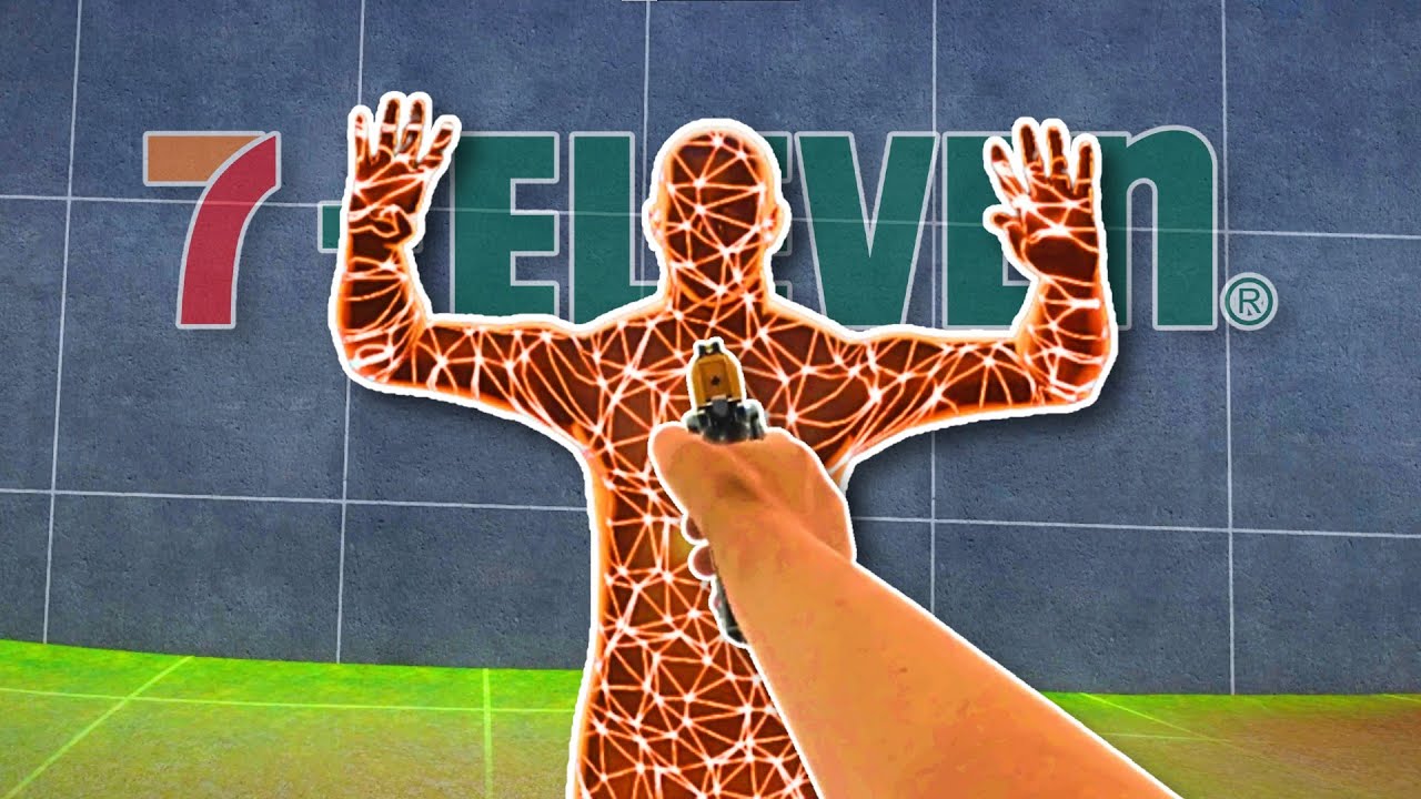Robbing a 7/11 in BONELAB VR!
