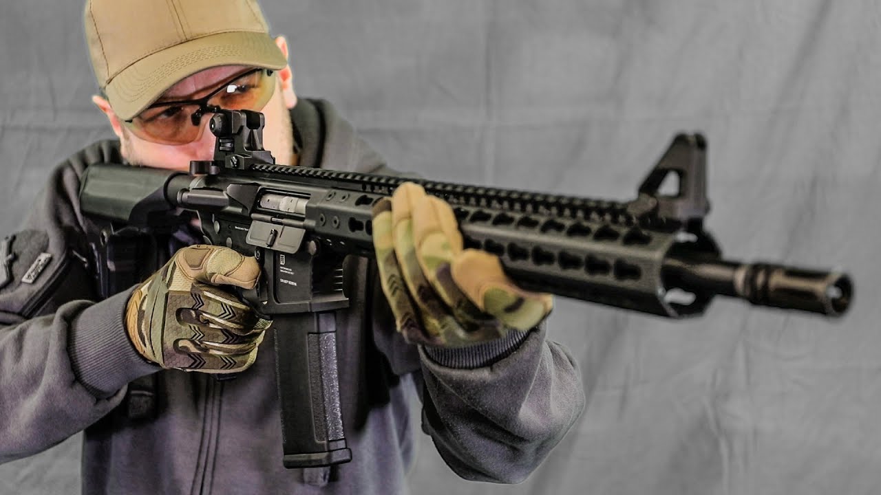 MOST REALISTIC AIRSOFT RIFLE? PTS Mega CQB Arms Review + Shooting Test!