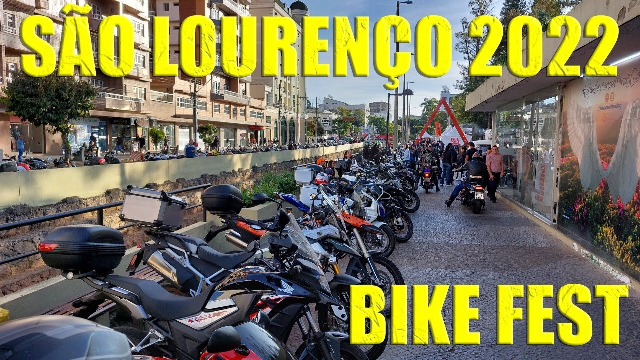 🇧🇷 ENCONTRO DE MOTOS #1 - SÃO LOURENÇO MG BRASIL BRAZIL BIKE FEST 2022 #1