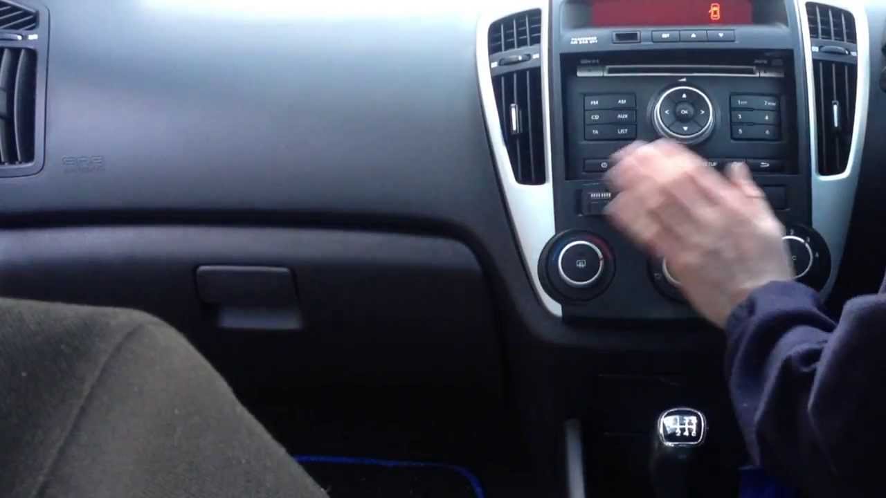Parrot Bluetooth Installation in a Kia Ceed