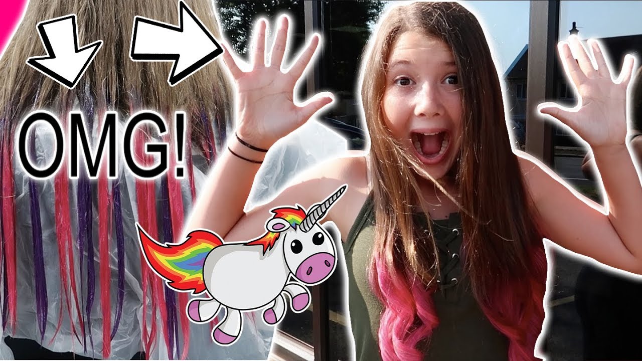 12 YEAR OLDS EXTREME UNICORN MAKEOVER!