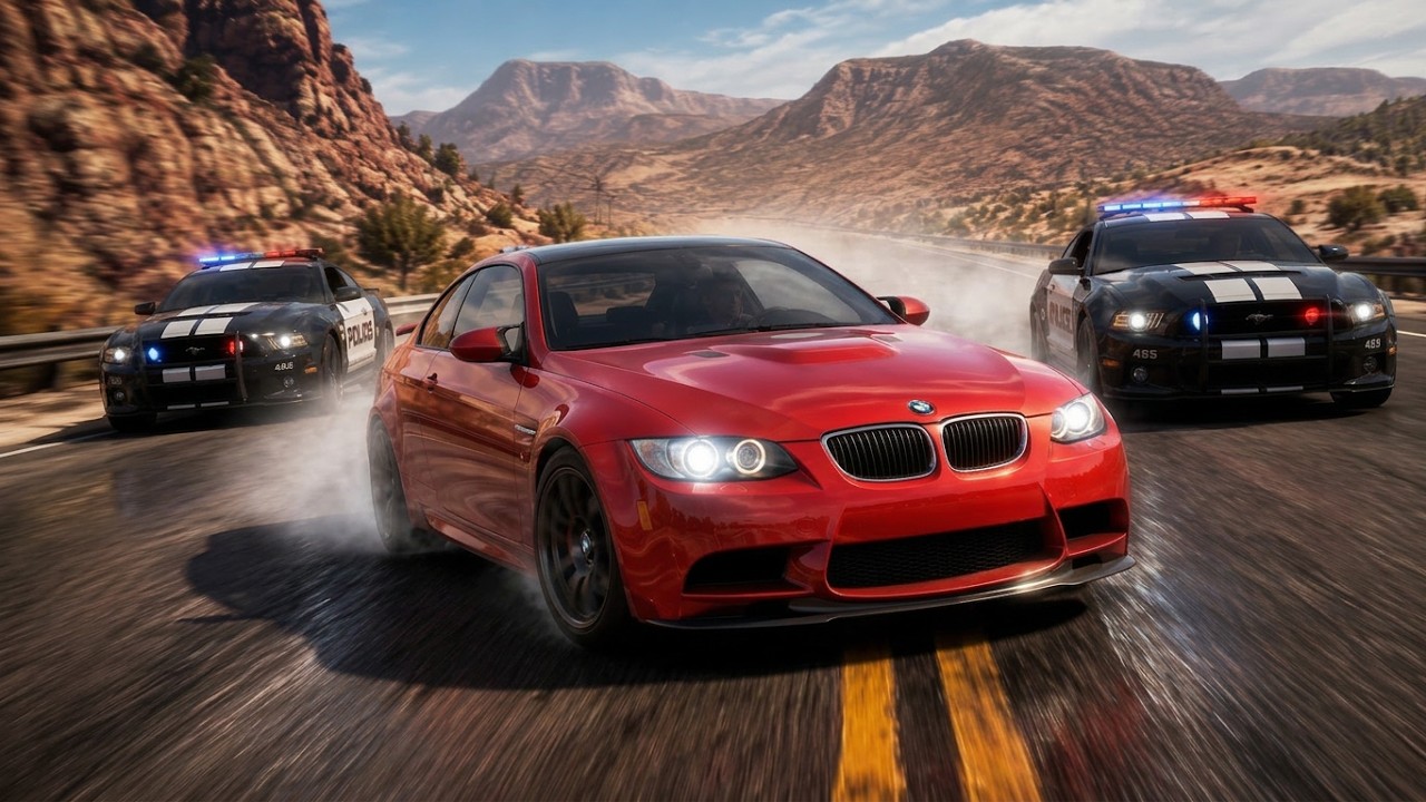 Need For Speed Hot Pursuit | BMW M3 E92 | Memorial Valley | M Power Gauntlet | 4K UHD