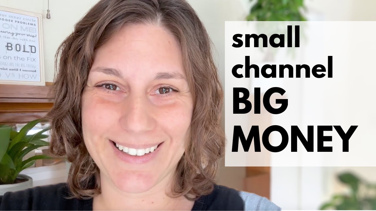 How I Make Money With a Small YouTube Channel (No Viral Videos)