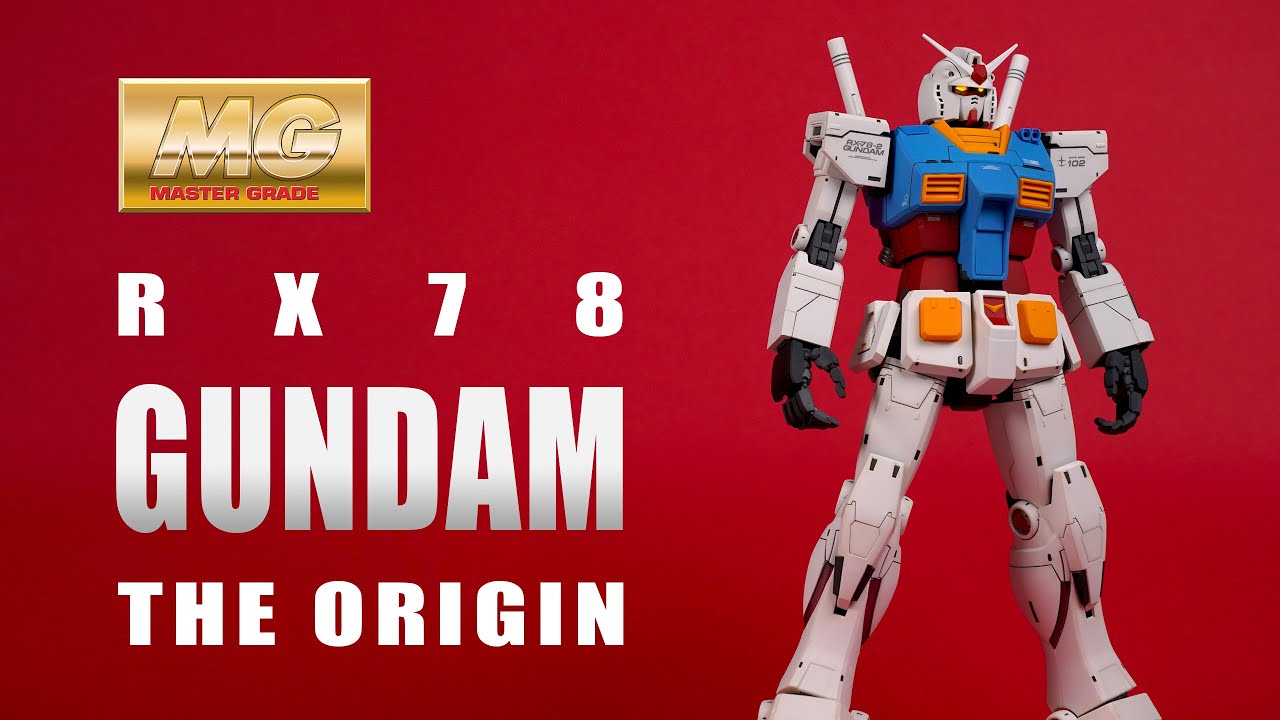[ 輕量舊化 ] BANDAI 機動戦士 ガンダム THE ORIGIN MG 1/100 RX-78-02 GUNDAM